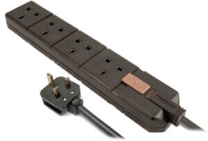 Heavy Duty 13 Amp Mains Extension 4-Way Socket - Image 3