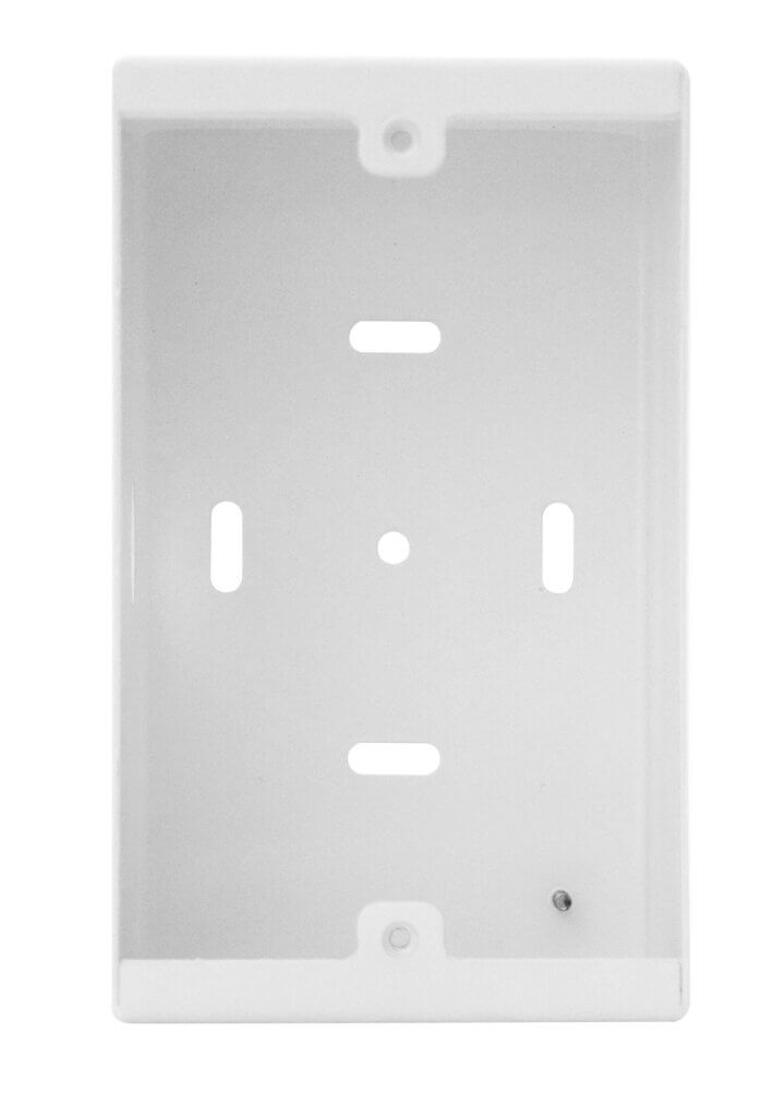 Kelsey Double Gang Extra Deep Wall Box White