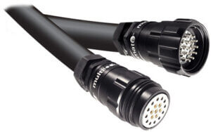 4.0mm 18 Core Ten47 19-Pin Line Male to Female Speaker Cable - Image 3