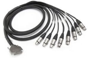 25-Pin DSUB Male to XLR Female Yamaha