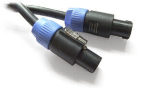 2.5mm 2 Core Speakon NL4 Cables