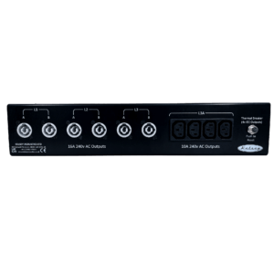 Kelsey 19" 2U 32A 3 Phase powerCON Distribution Unit - Image 2