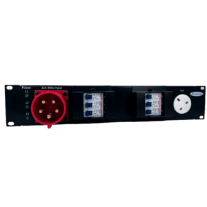 Kelsey 19" 2U 32A 3 Phase TRUE1 Distribution Unit - Image 3