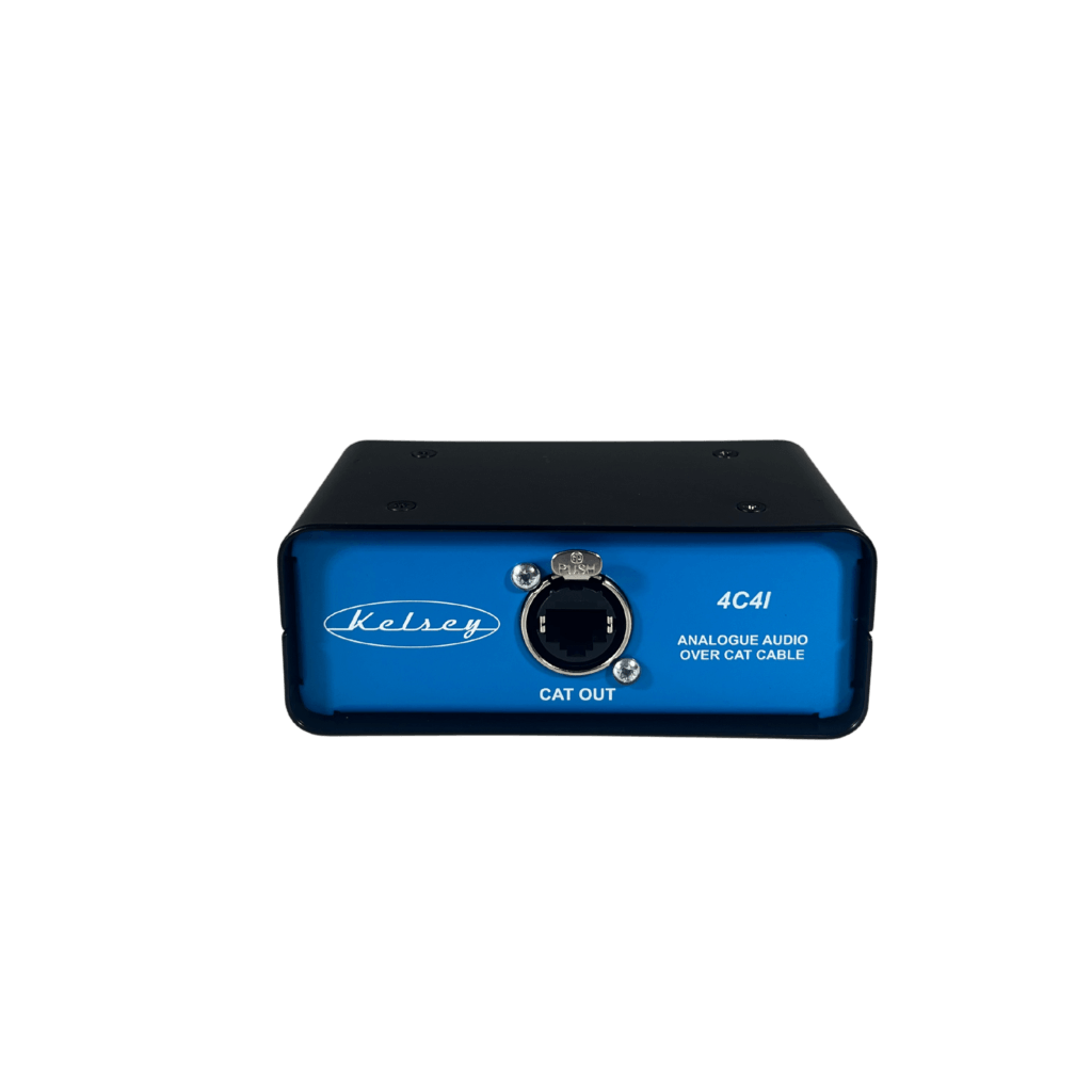 4CAT Balanced Audio 4-Way Input Box