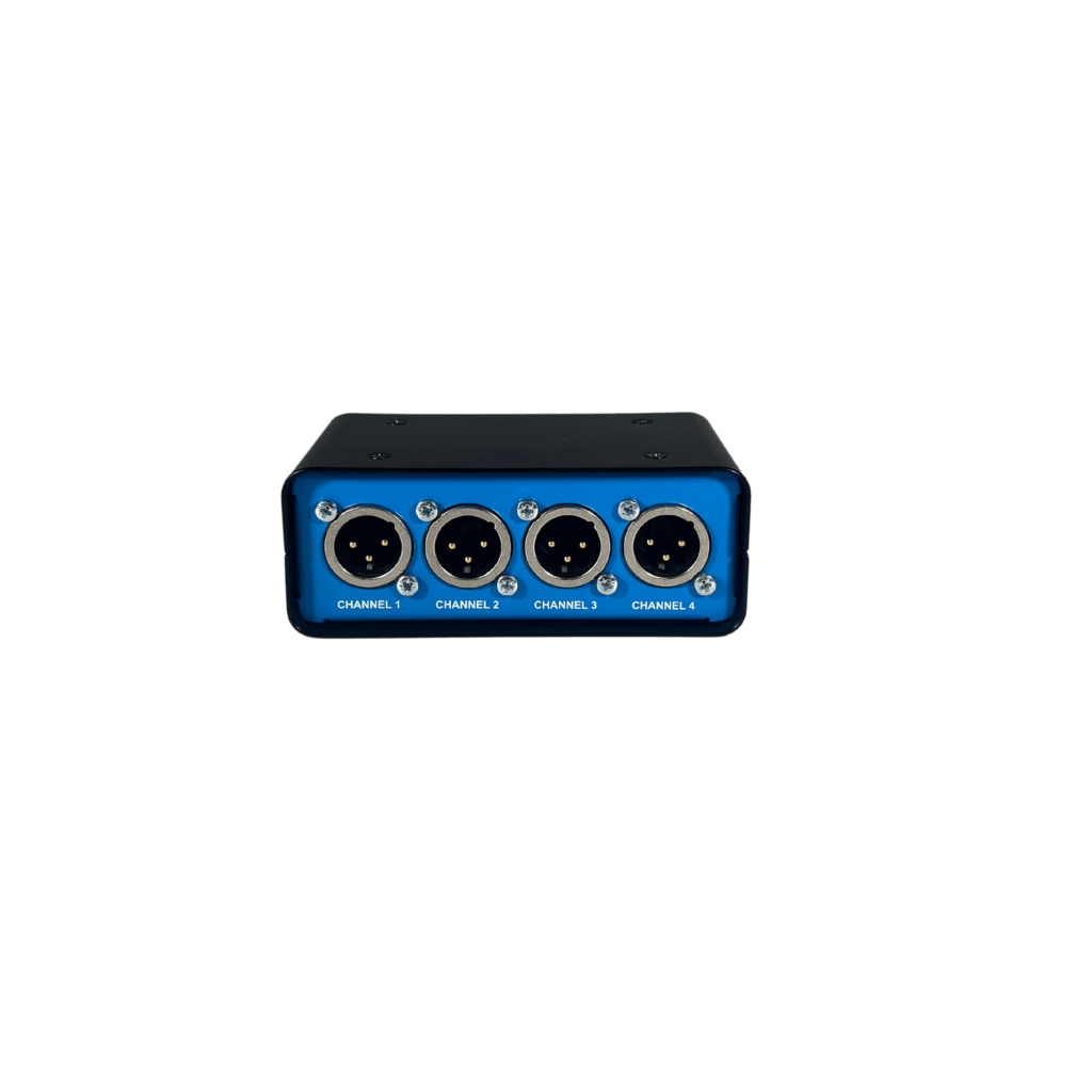 Kelsey 4CAT Balanced Audio 4-Way Output Box