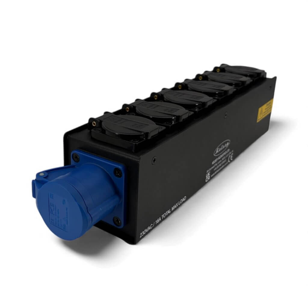 Kelsey Mini 16A Ceeform to 13A Distro