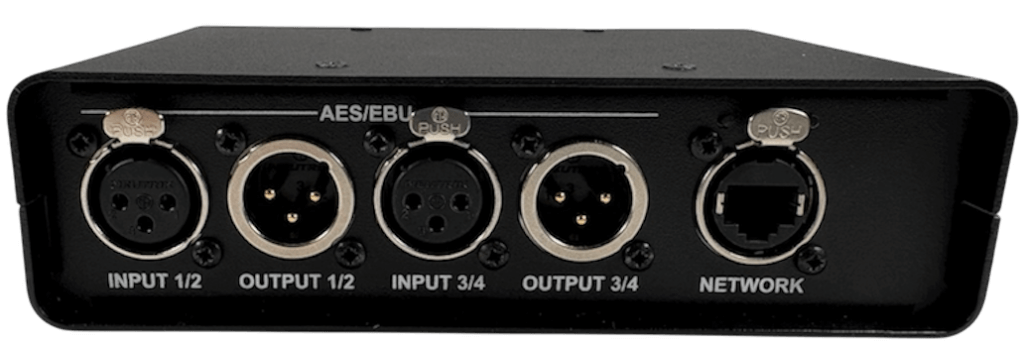 KelseyVerse AVB Milan 4 In 4 Out AES Interface.
